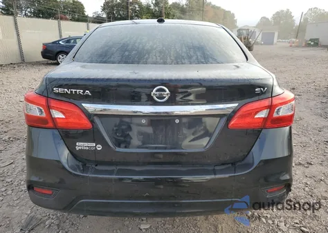 2018 Nissan Sentra S z USA, uszkodzony, nr VIN 3N1AB7AP8JL654982
